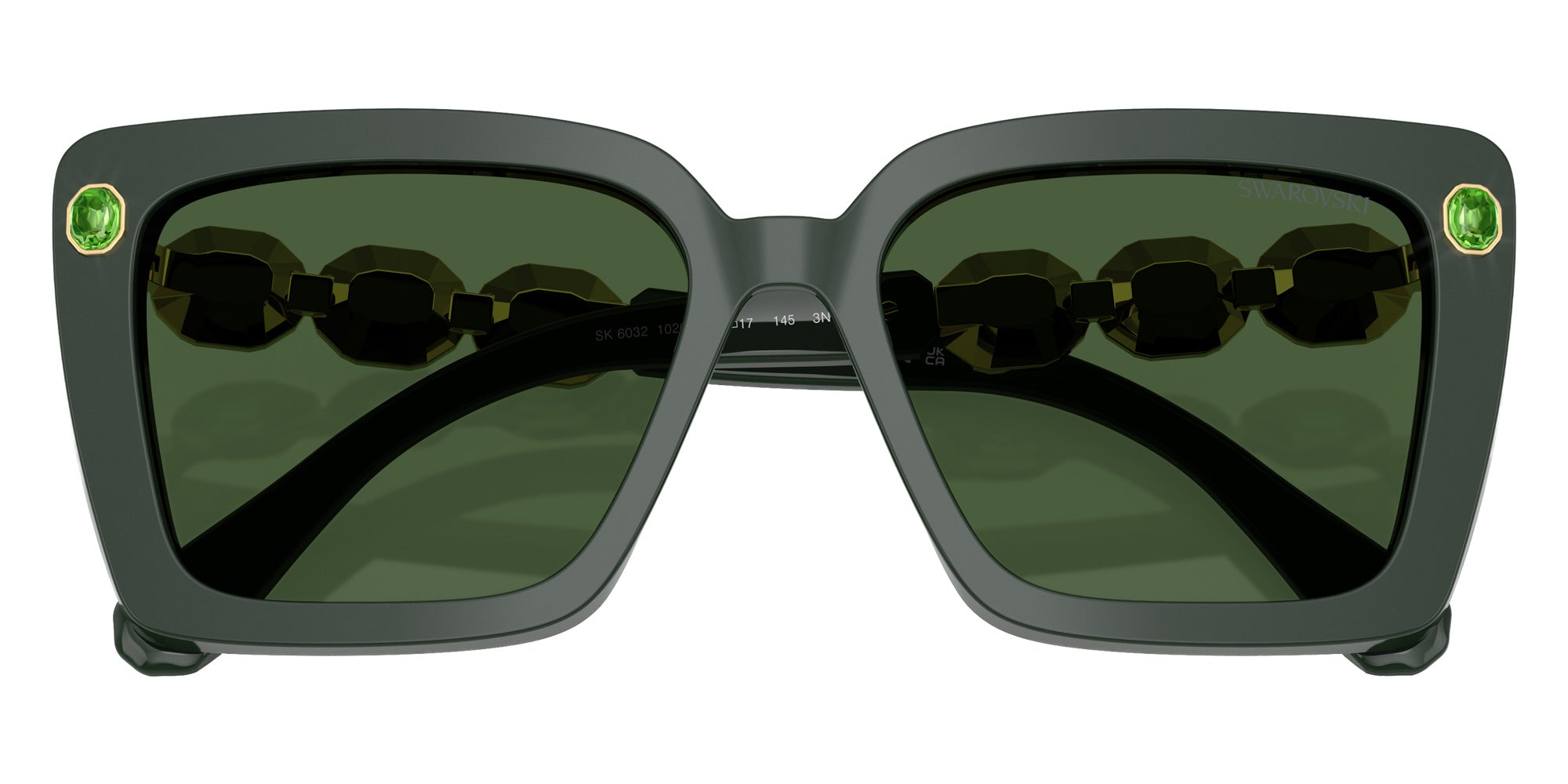 Swarovski SK6032 102671 55 - Green / Dark Green #id:sk6032102671_s:106120