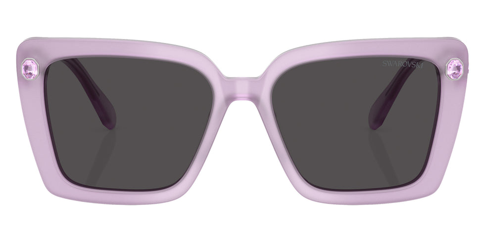 Swarovski SK6032 107587 55 - Milky Lilac / Dark Gray #id:sk6032107587_s:110100