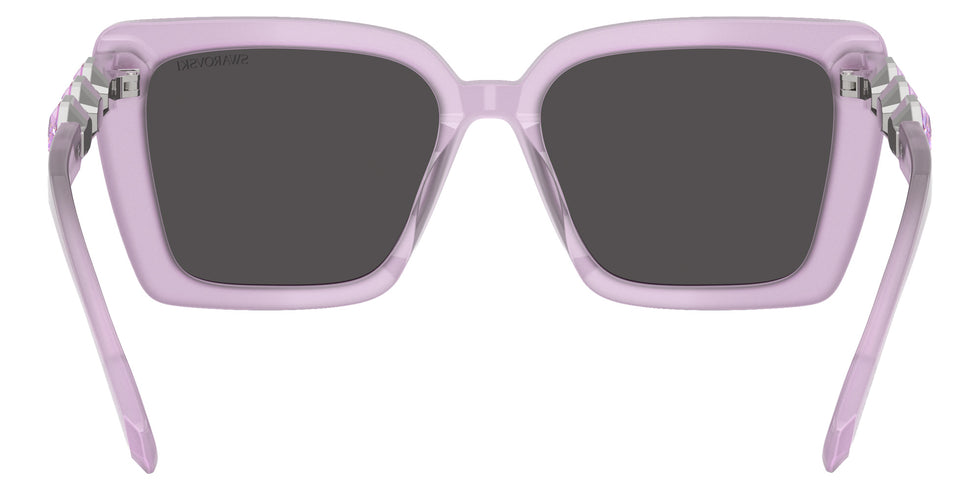 Swarovski SK6032 107587 55 - Milky Lilac / Dark Gray #id:sk6032107587_s:110115