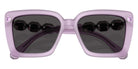 Swarovski SK6032 107587 55 - Milky Lilac / Dark Gray #id:sk6032107587_s:110120