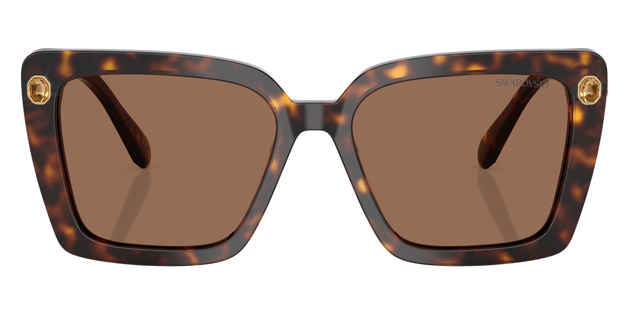 Swarovski SK6032F 100273 55 - Havana / Dark Brown #id:sk6032f100273_s:102100