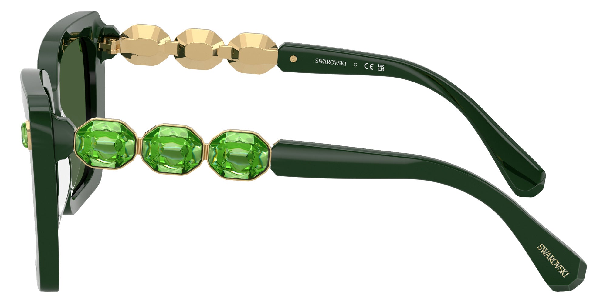 Swarovski SK6032F 102671 55 - Green / Dark Green #id:sk6032f102671_s:106110