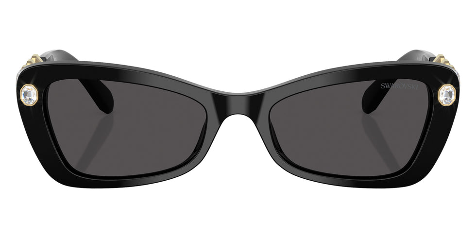 Swarovski SK6033 100187 54 - Black / Dark Gray #id:sk6033100187_s:100100