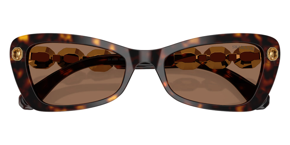 Swarovski SK6033 100273 54 - Havana / Dark Brown #id:sk6033100273_s:102120