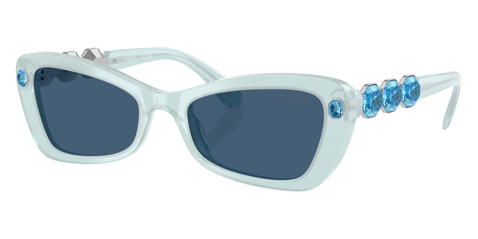 Swarovski SK6033 102455 54 - Milky Blue / Dark Blue #id:sk6033102455_s:104105
