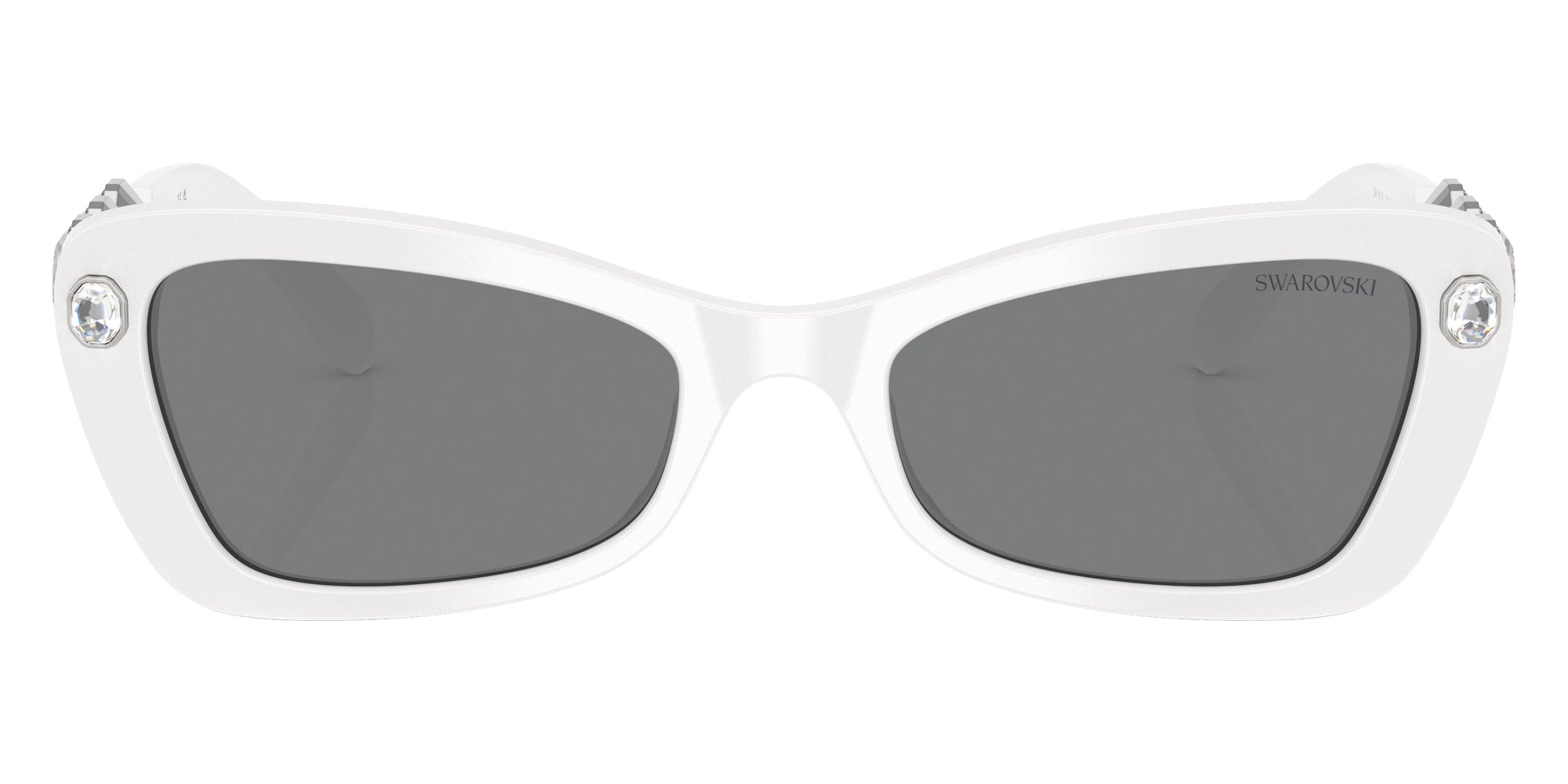 Swarovski SK6033 105087 54 - White / Dark Gray #id:sk6033105087_s:106100