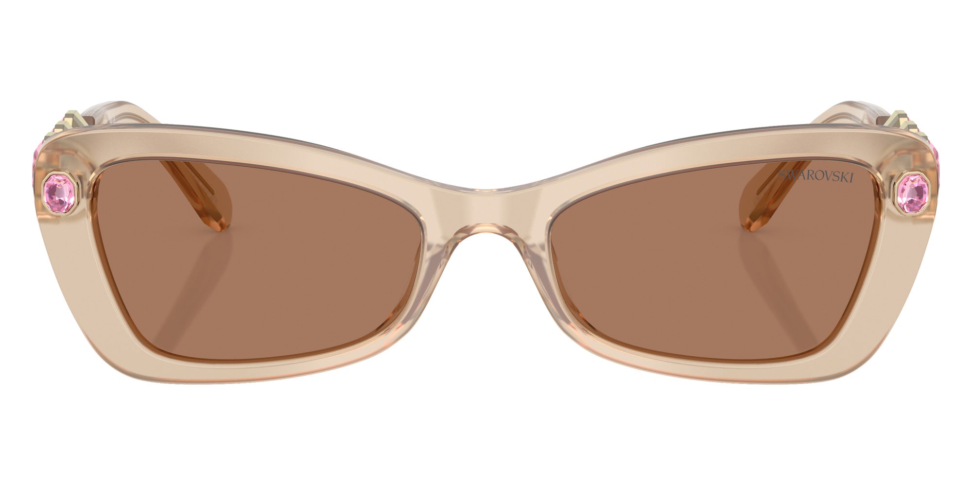 Swarovski SK6033 106673 54 - Milky Beige / Brown #id:sk6033106673_s:108100