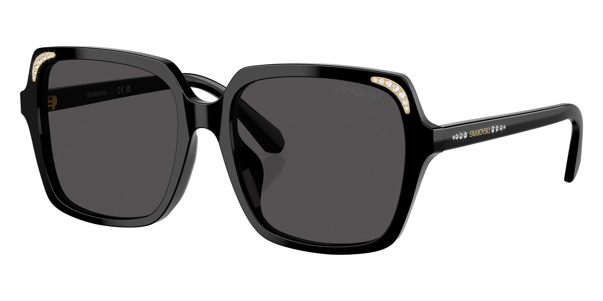 Swarovski SK6034D 100187 56 - Black / Dark Gray #id:sk6034d100187_s:100105