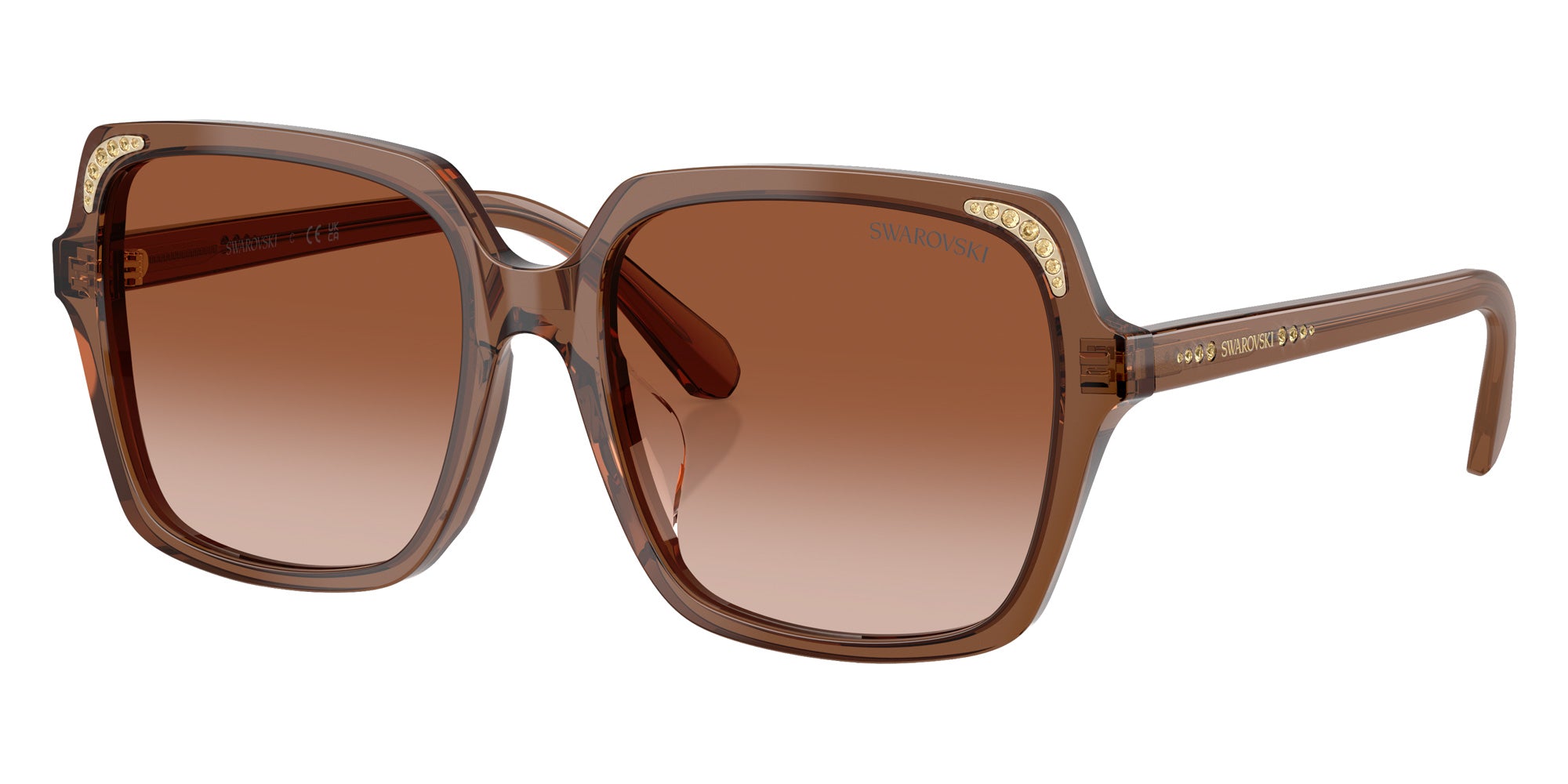 Swarovski SK6034D 106713 56 - Transparent Brown / Gradient Brown #id:sk6034d106713_s:106105