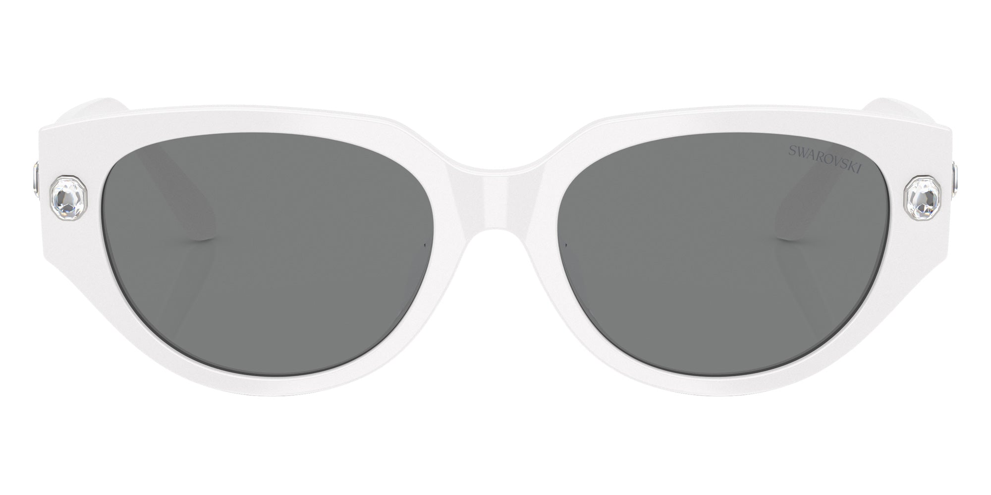 Swarovski SK6035D 105087 54 - White / Dark Gray #id:sk6035d105087_s:102100