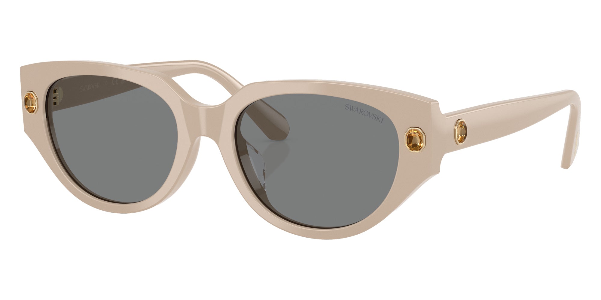 Swarovski SK6035D 106887 54 - Milky Pink / Dark Gray #id:sk6035d106887_s:106105