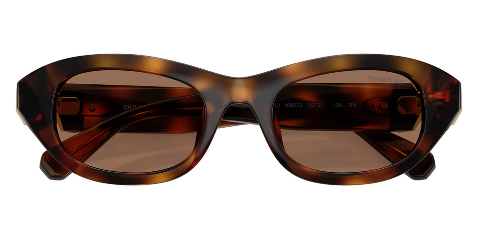 Swarovski SK6036U 100273 50 - Havana / Dark Brown #id:sk6036u100273_s:100120