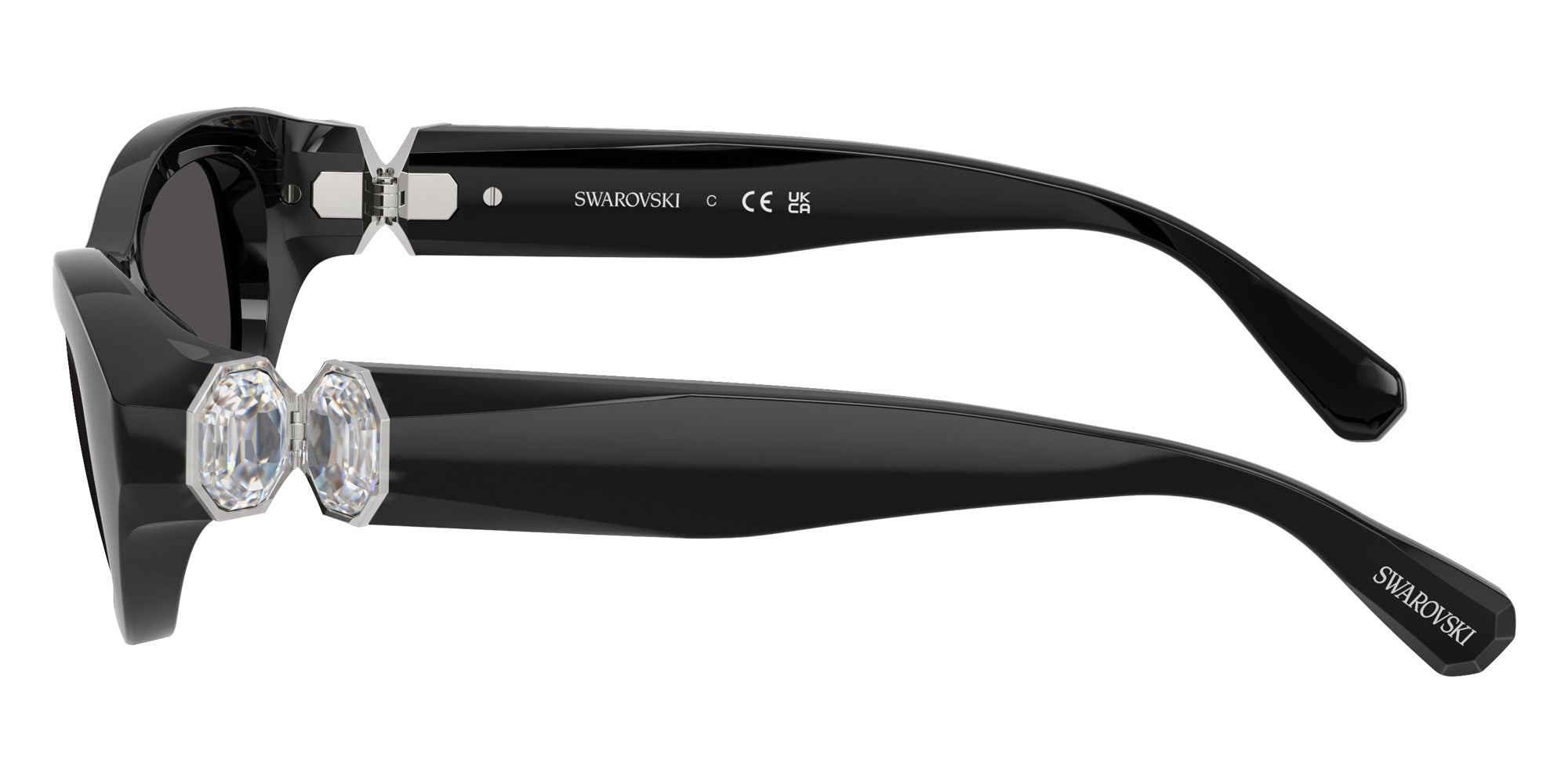 Swarovski SK6036U 103887 50 - Black / Dark Gray #id:sk6036u103887_s:102110