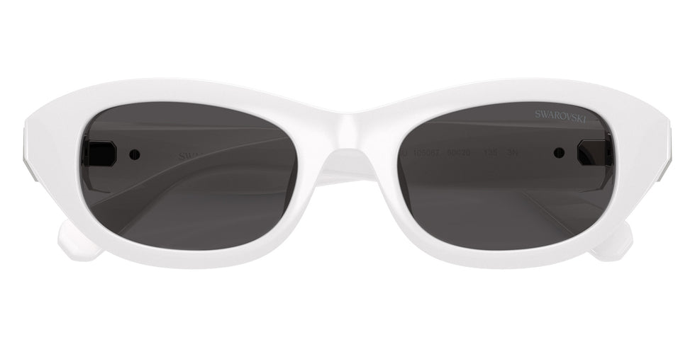 Swarovski SK6036U 105087 50 - White / Dark Gray #id:sk6036u105087_s:104120