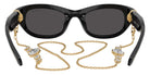 Swarovski SK6036U 107687 50 - Black / Dark Gray #id:sk6036u107687_s:108115