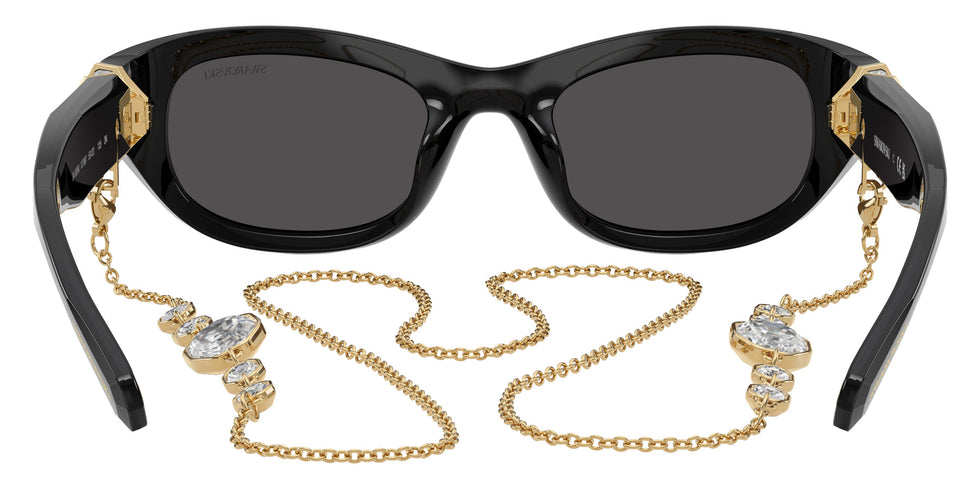 Swarovski SK6036U 107687 50 - Black / Dark Gray #id:sk6036u107687_s:108115