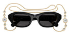 Swarovski SK6036U 107687 50 - Black / Dark Gray #id:sk6036u107687_s:108120
