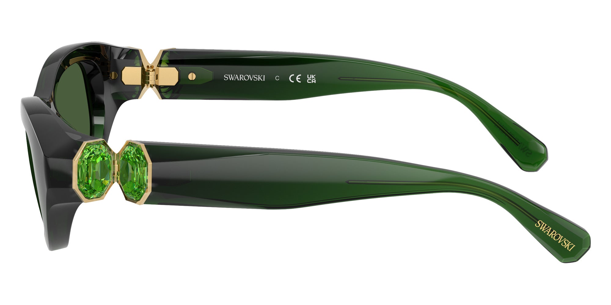 Swarovski SK6036U 108171 50 - Milky Dark Green / Dark Green #id:sk6036u108171_s:110110