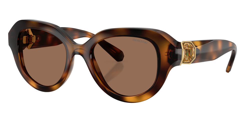 Swarovski SK6037 100273 50 - Havana / Dark Brown #id:sk6037100273_s:102105