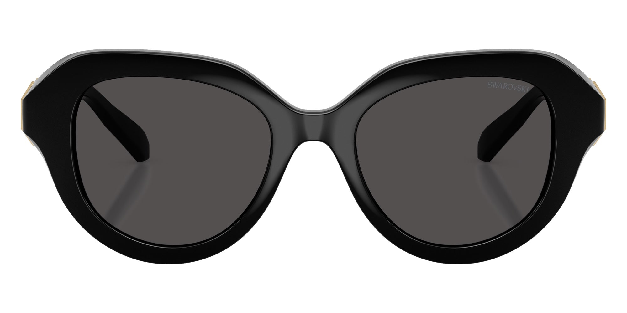 Swarovski SK6037F 100187 52 - Black / Dark Gray #id:sk6037f100187_s:100100