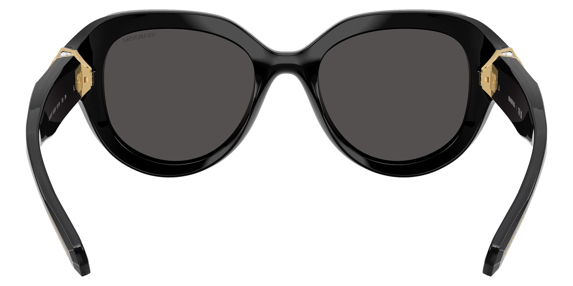 Swarovski SK6037F 100187 52 - Black / Dark Gray #id:sk6037f100187_s:100115