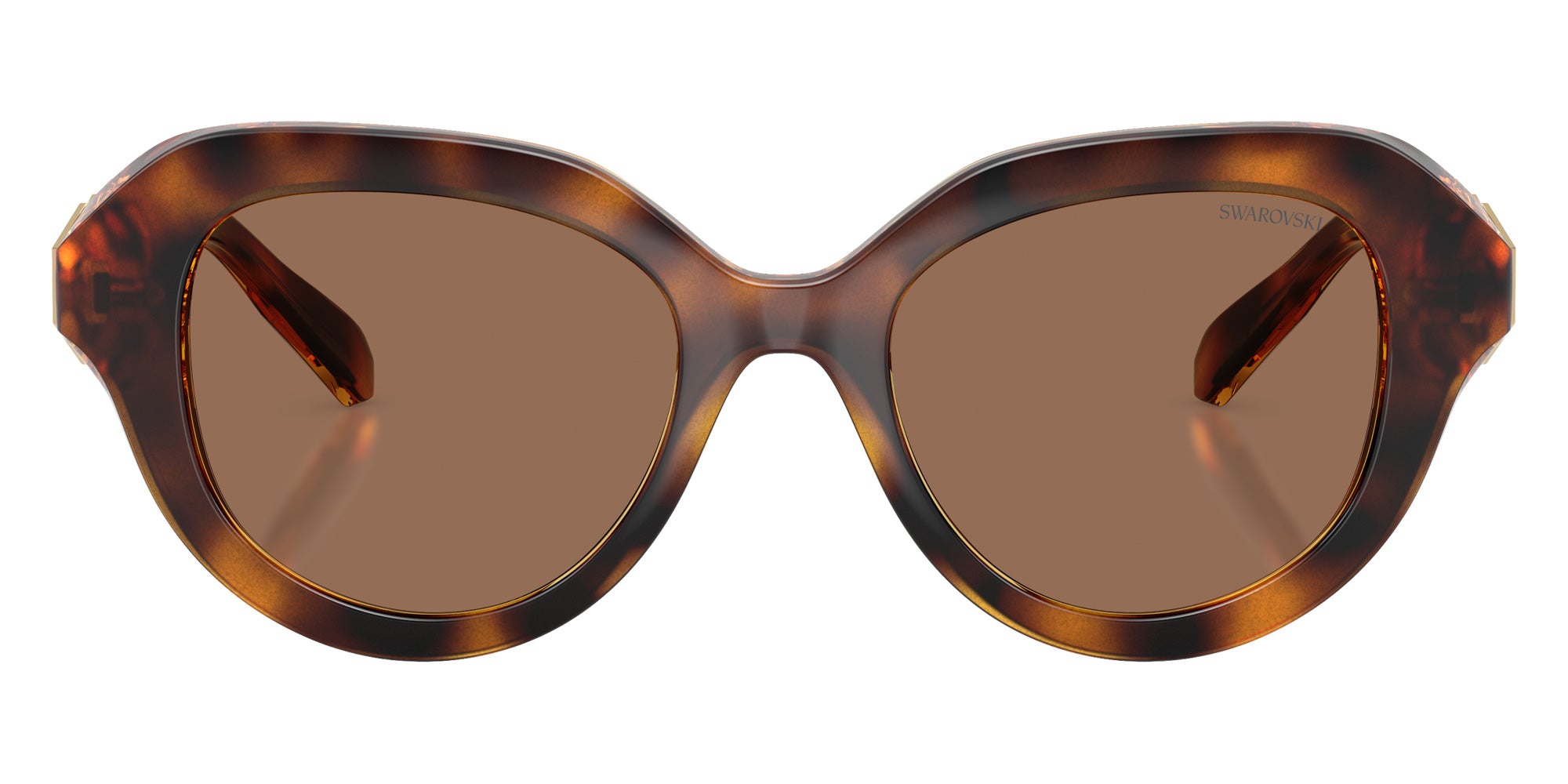 Swarovski SK6037F 100273 52 - Havana / Dark Brown #id:sk6037f100273_s:102100