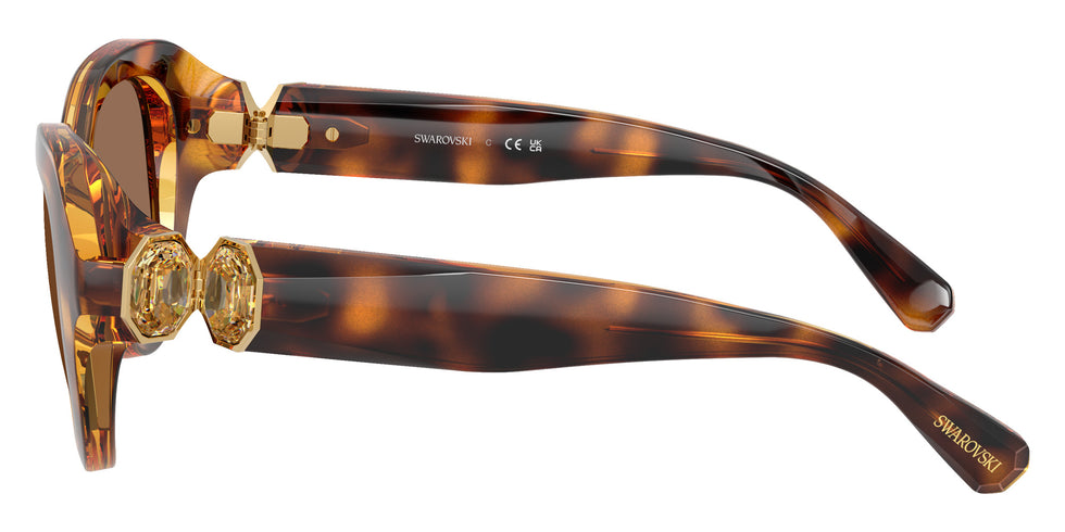 Swarovski SK6037F 100273 52 - Havana / Dark Brown #id:sk6037f100273_s:102110