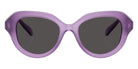 Swarovski SK6037F 107587 52 - Milky Lilac / Dark Gray #id:sk6037f107587_s:106100