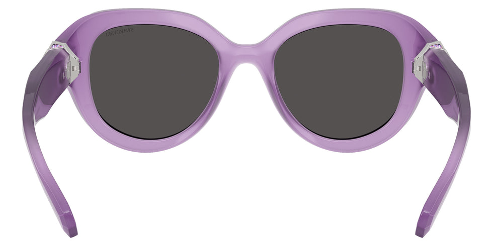 Swarovski SK6037F 107587 52 - Milky Lilac / Dark Gray #id:sk6037f107587_s:106115
