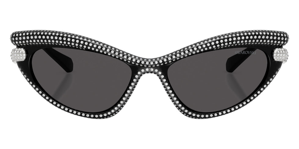 Swarovski SK6038 100187 56 - Black / Dark Gray #id:sk6038100187_s:100100
