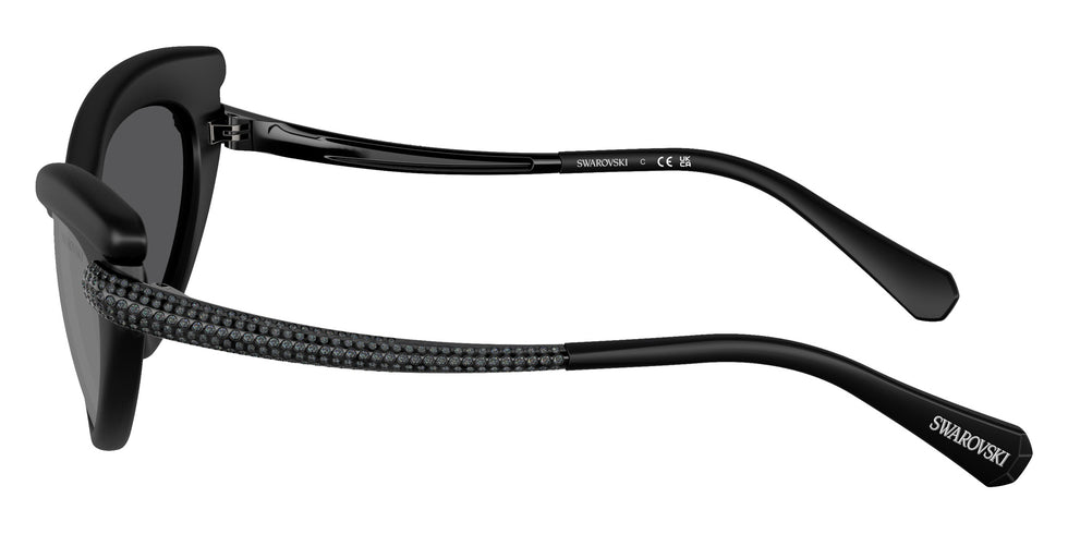 Swarovski SK6038 10396G 56 - Matte Black / Gray Mirrored Black #id:sk603810396g_s:104110