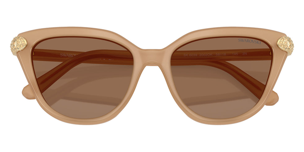Swarovski SK6039 2002OK 56 - Milky Beige / Bronze #id:sk60392002ok_s:108120