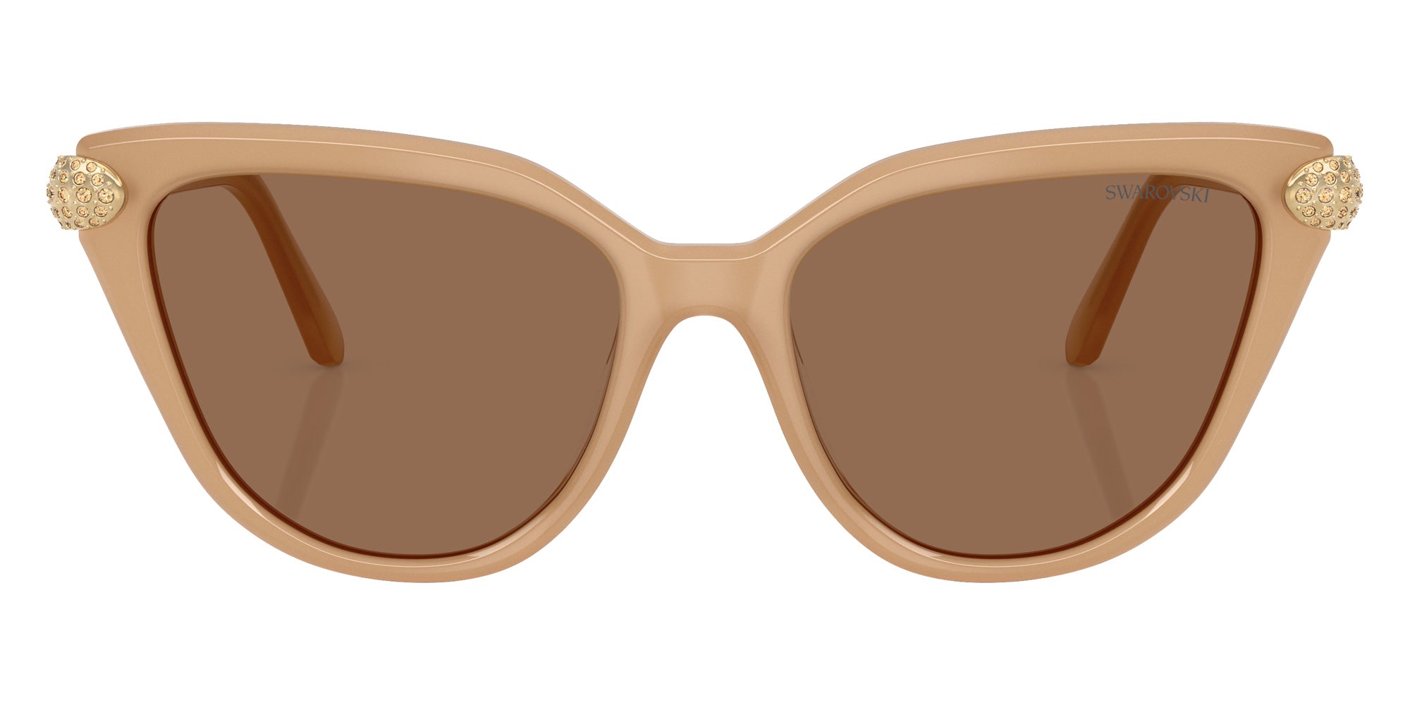 Swarovski SK6039F 2002OK 56 - Milky Beige / Bronze #id:sk6039f2002ok_s:106100