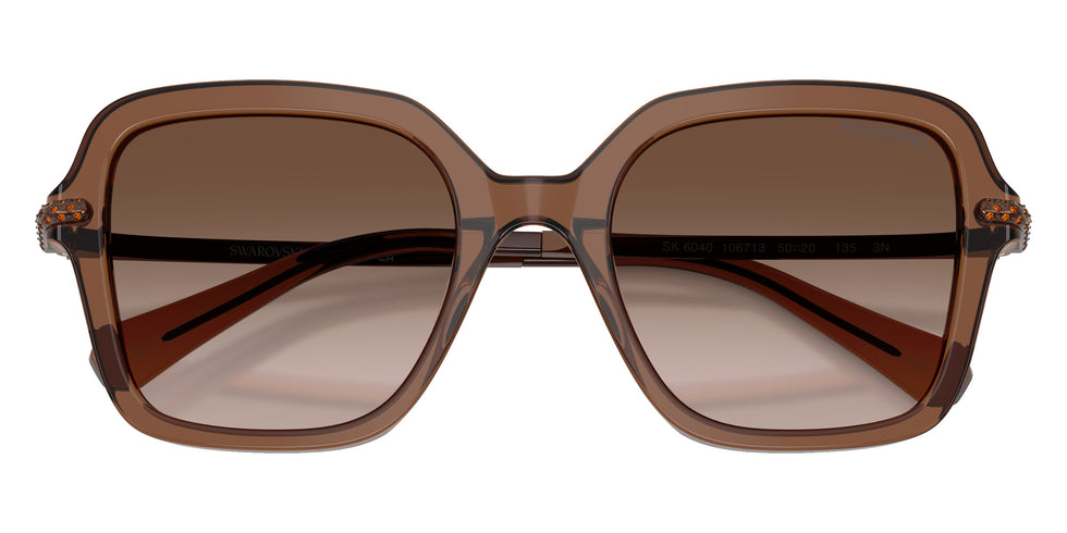 Swarovski SK6040 106713 50 - Transparent Brown / Brown Gradient #id:sk6040106713_s:106120