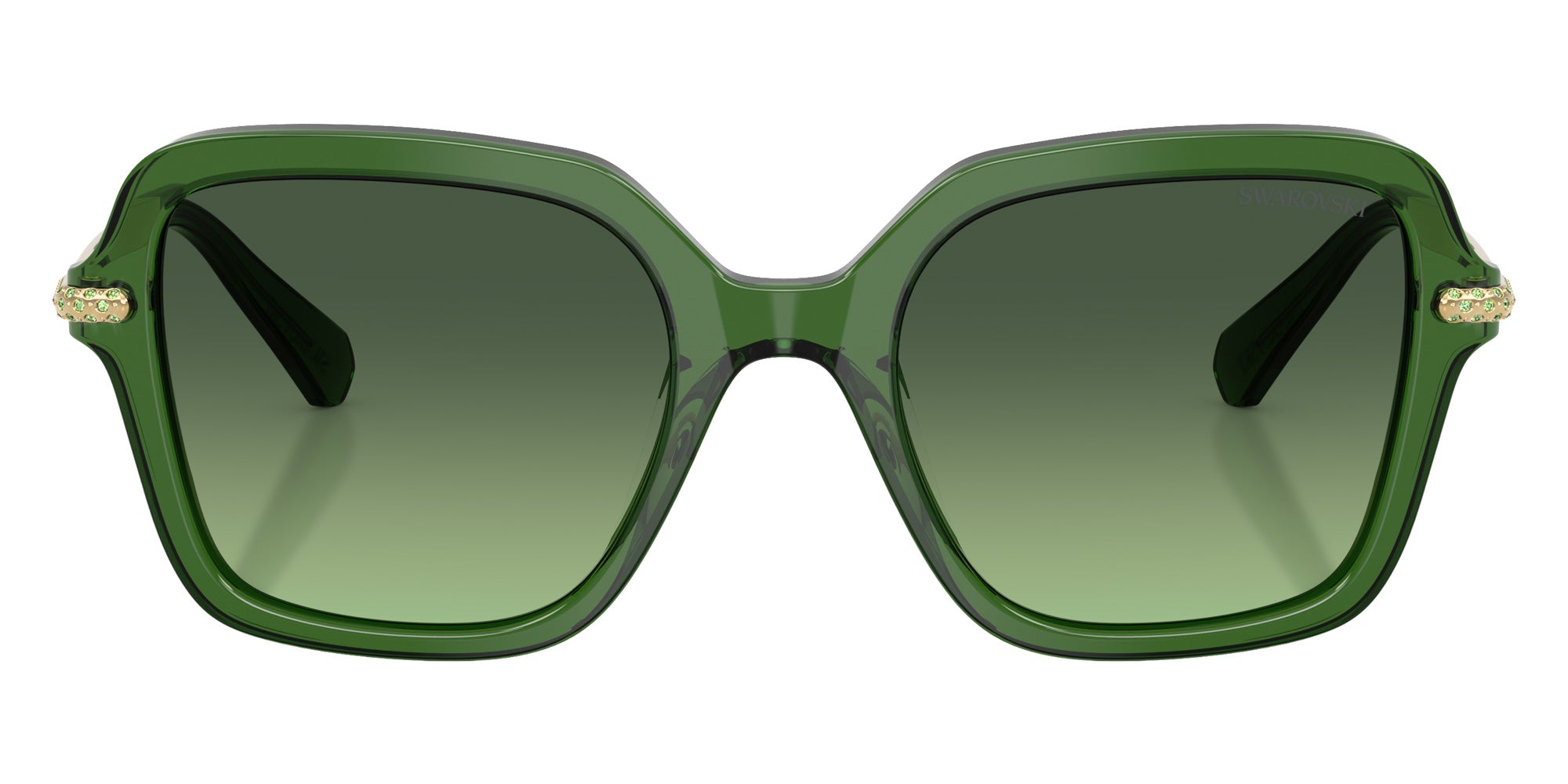 Swarovski SK6040 10812A 50 - Transparent Dark Green / Green Gradient #id:sk604010812a_s:110100