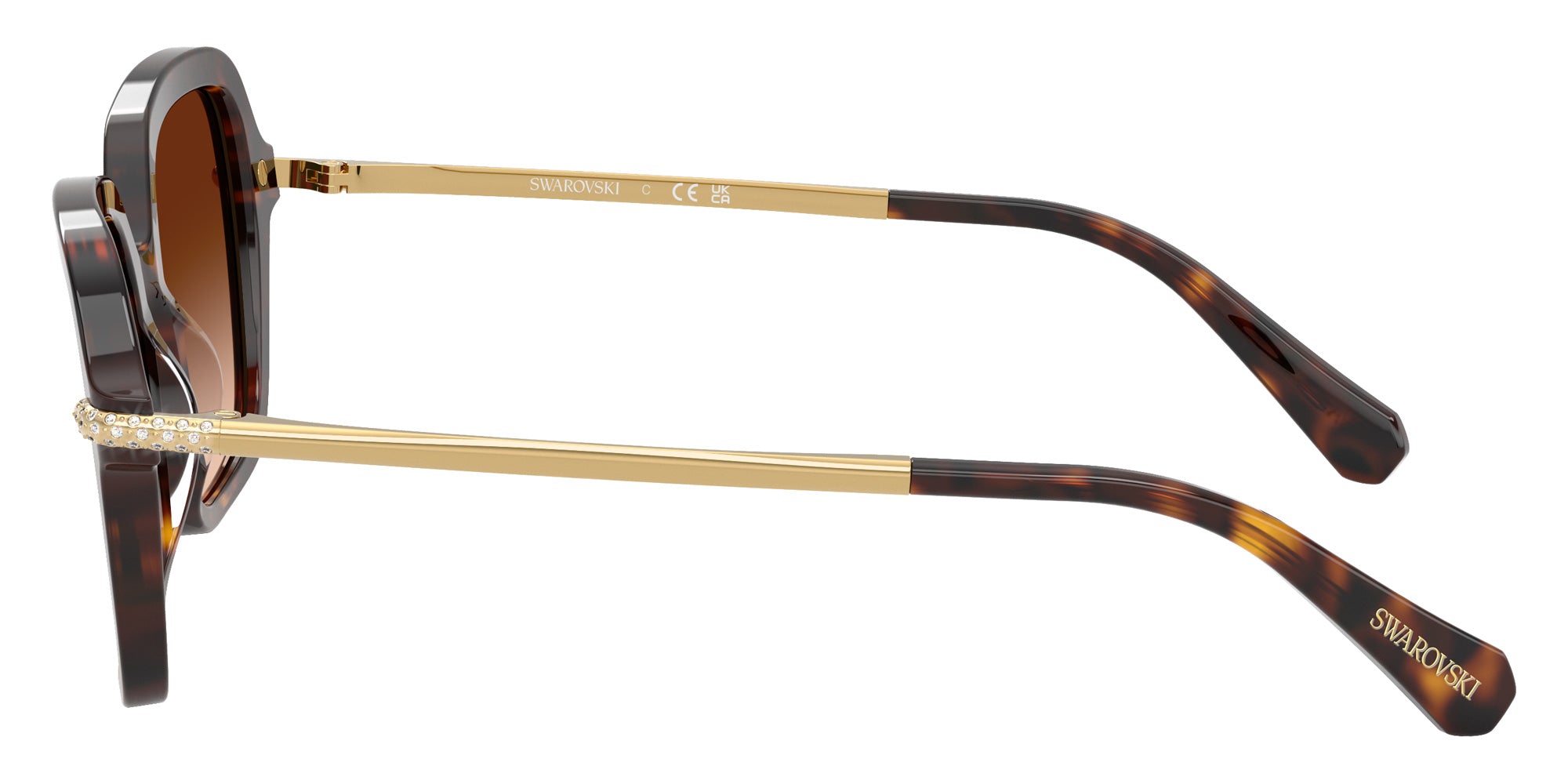 Swarovski SK6040F 100274 52 - Havana / Gradient Brown #id:sk6040f100274_s:102110