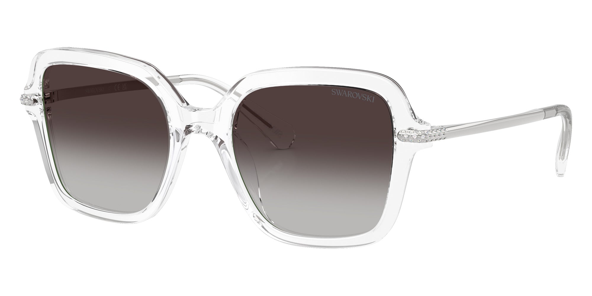 Swarovski SK6040F 10278G 52 - Transparent / Gradient Gray #id:sk6040f10278g_s:104105