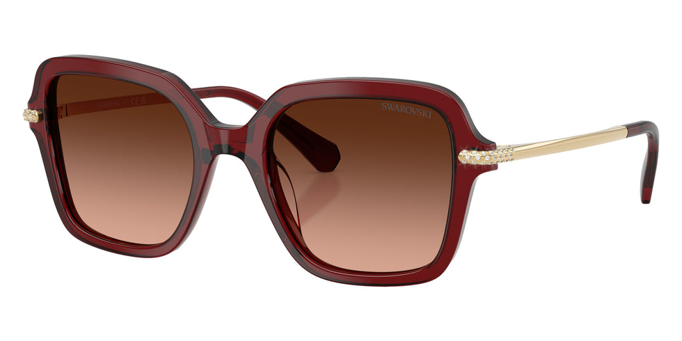 Swarovski SK6040F 10735M 52 - Transparent Burgundy / Pink Gradient Gray #id:sk6040f10735m_s:106105