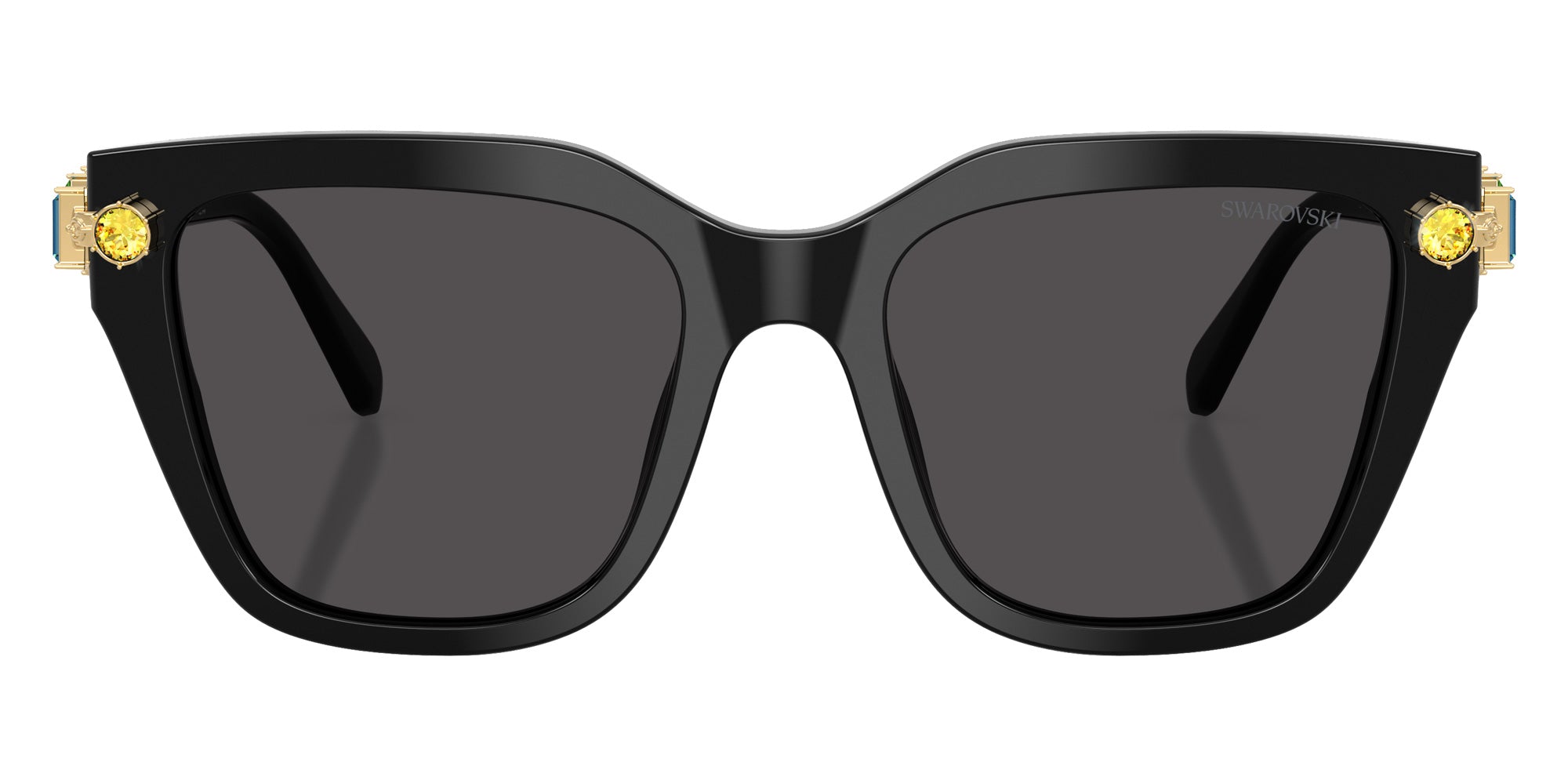 Swarovski SK6041 100187 53 - Black / Dark Gray #id:sk6041100187_s:100100