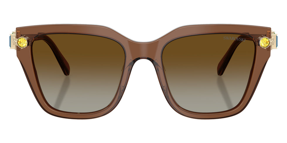 Swarovski SK6041 1067T5 53 - Transparent Brown / Gradient Brown Polarized #id:sk60411067t5_s:112100