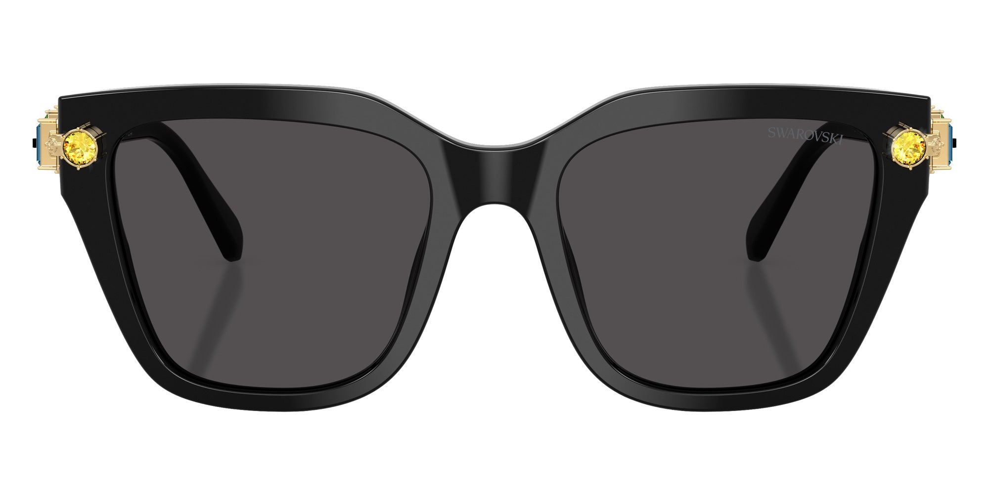 Swarovski SK6041F 100187 53 - Black / Dark Gray #id:sk6041f100187_s:100100