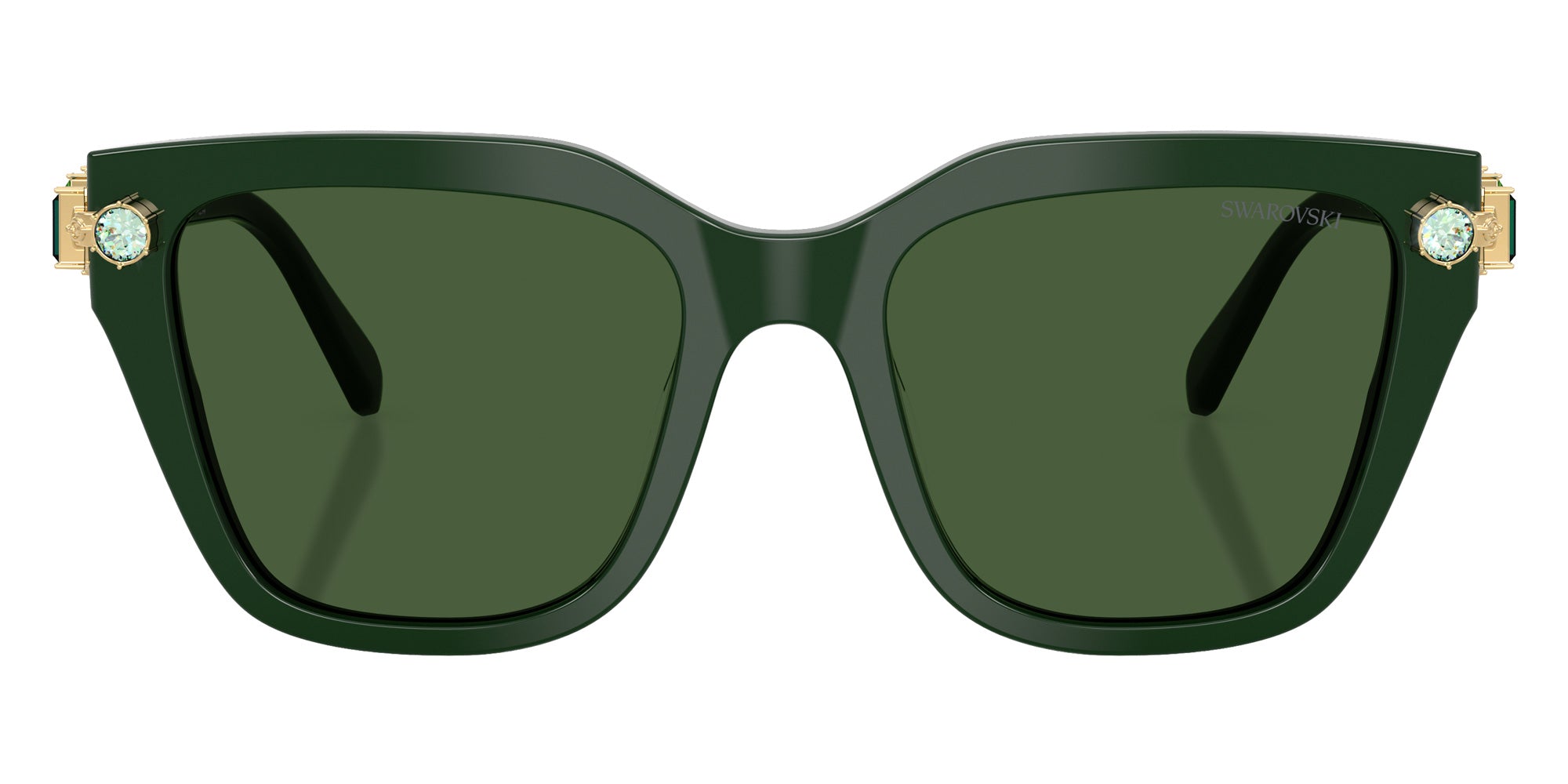 Swarovski SK6041F 102671 53 - Dark Green / Dark Green #id:sk6041f102671_s:104100