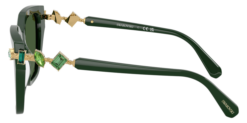 Swarovski SK6041F 102671 53 - Dark Green / Dark Green #id:sk6041f102671_s:104110