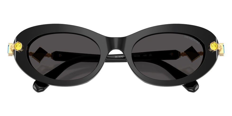 Swarovski SK6042 100187 53 - Black / Dark Gray #id:sk6042100187_s:100120