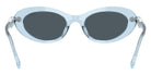 Swarovski SK6042 107887 53 - Transparent Light Blue / Dark Gray #id:sk6042107887_s:102115