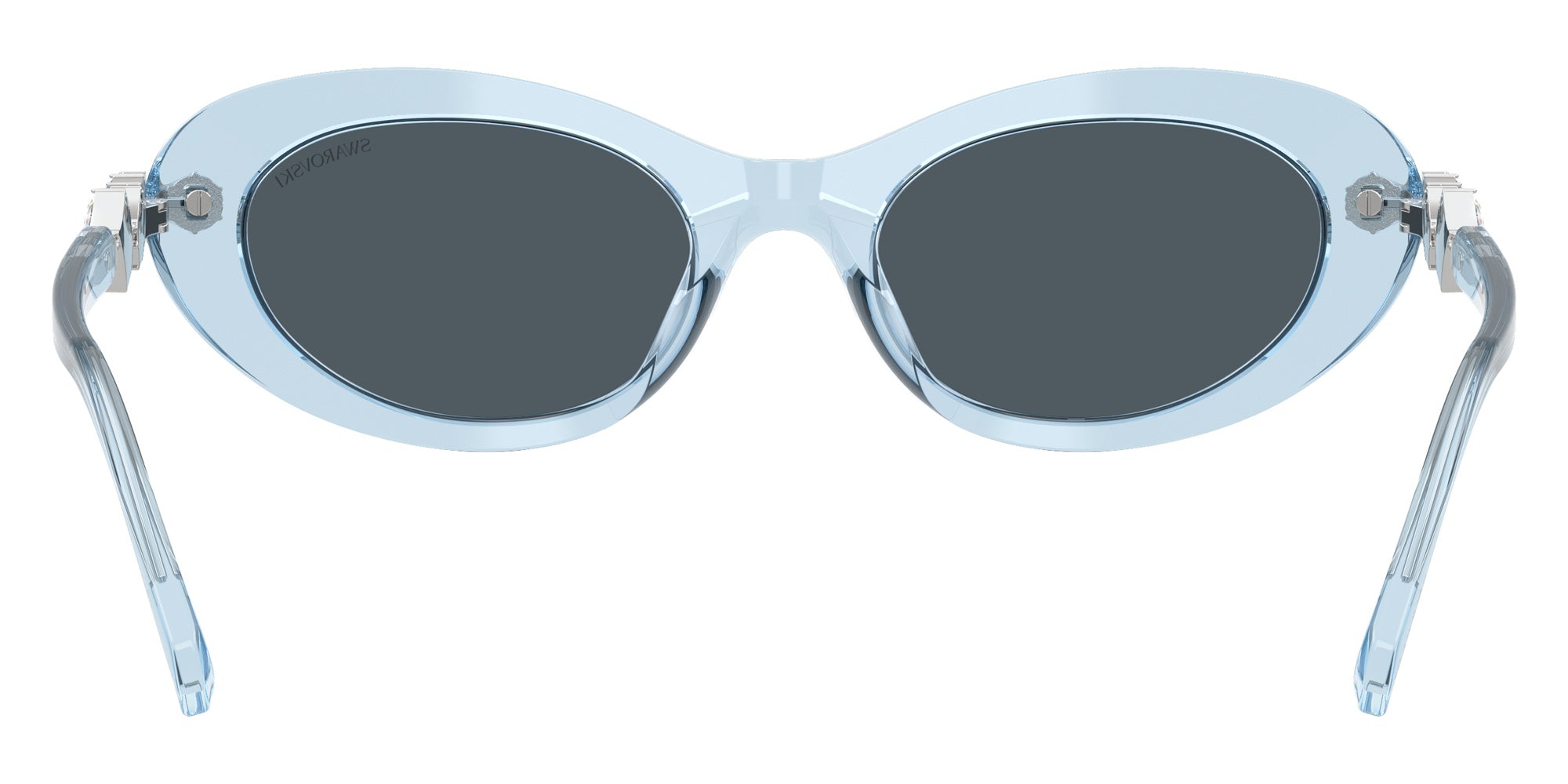 Swarovski SK6042 107887 53 - Transparent Light Blue / Dark Gray #id:sk6042107887_s:102115