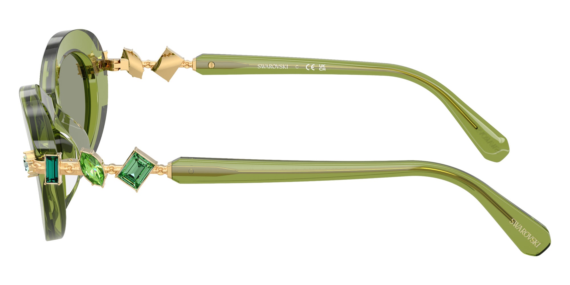 Swarovski SK6042 3002/2 53 - Transparent Green / Green #id:sk604230022_s:108110