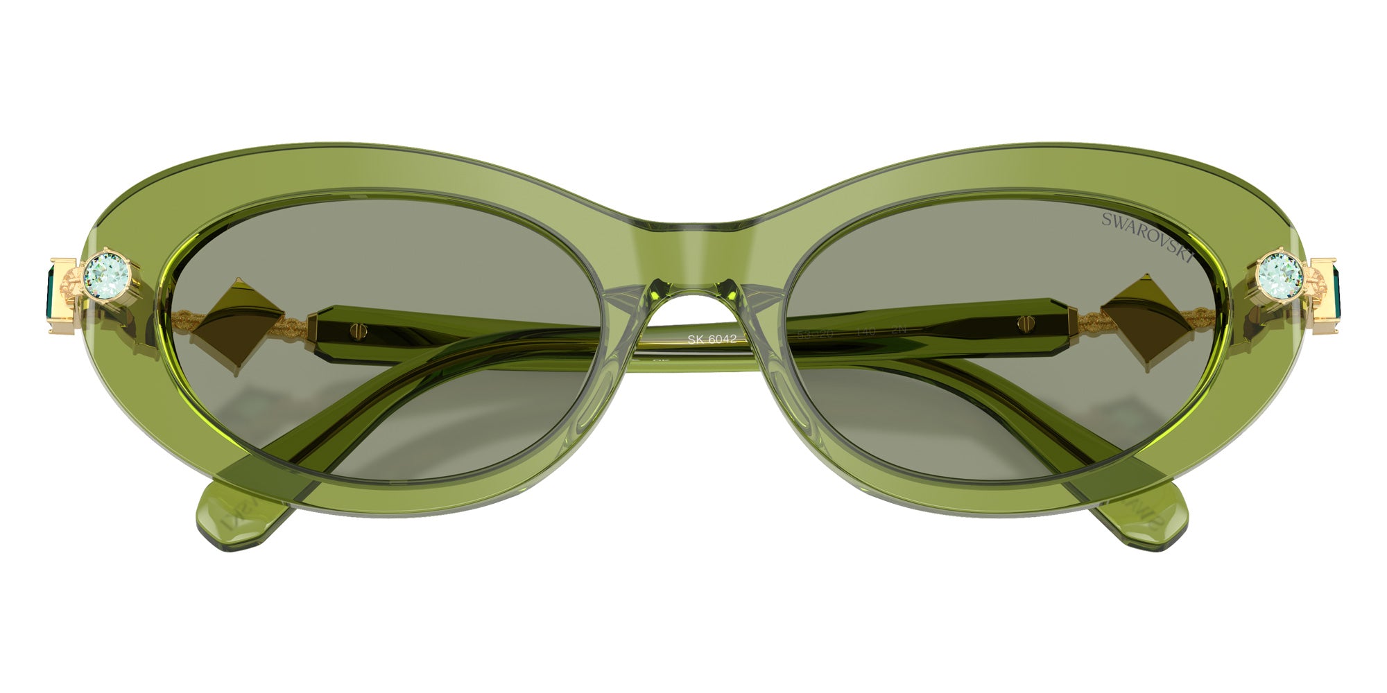 Swarovski SK6042 3002/2 53 - Transparent Green / Green #id:sk604230022_s:108120