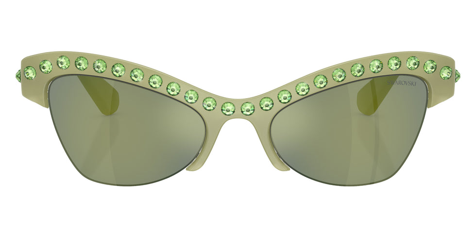 Swarovski SK6043 10746R 55 - Milky Green / Green Mirrored Green #id:sk604310746r_s:104100