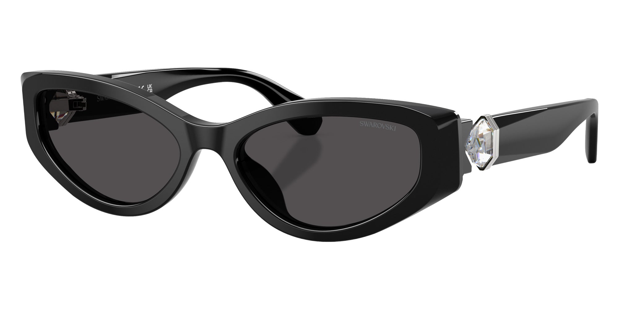 Swarovski SK6045U 100187 55 - Black / Dark Gray #id:sk6045u100187_s:100105